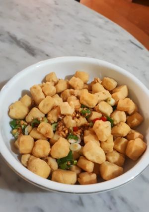 Foto resep Tahu cabe garam anak kos