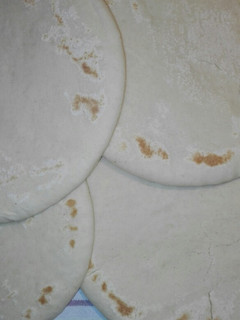A picture of Pita Bread (Shawarma Bread).