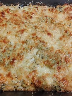 Tejszínes rakott cukkini recept fotója