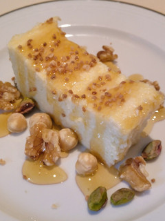 Una foto de Flan de mató
