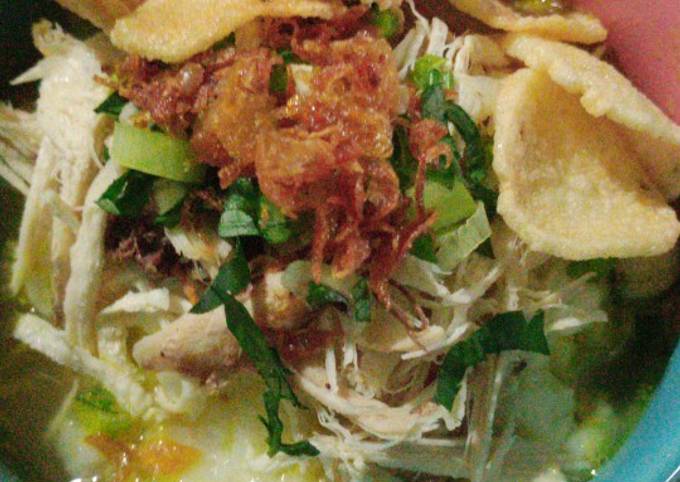 Resep Bubur ayam sederhana oleh Meylan Mursali - Cookpad