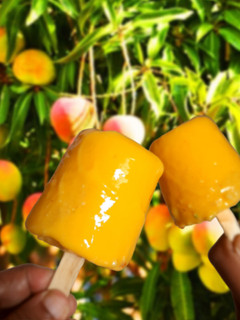 மாம்பழ குச்சி ஐஸ் (Mango Popsicles) செய்முறை முக்கிய புகைப்படம்