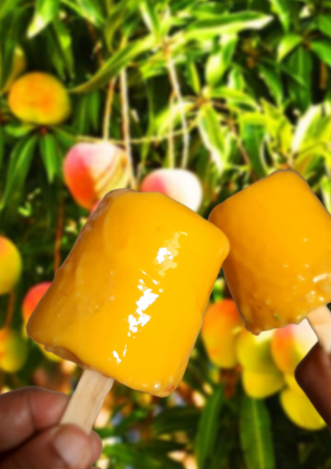 மாம்பழ குச்சி ஐஸ் (Mango Popsicles) செய்முறை முக்கிய புகைப்படம்
