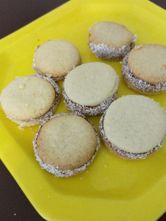 Una foto de Alfajores de maicena