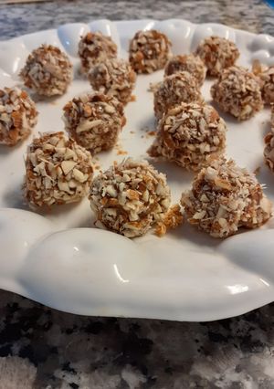 Una foto de Bombones de dulce de leche
