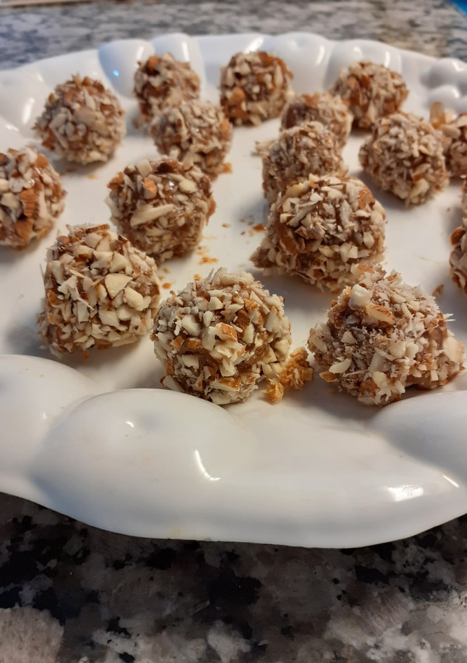 Una foto de Bombones de dulce de leche