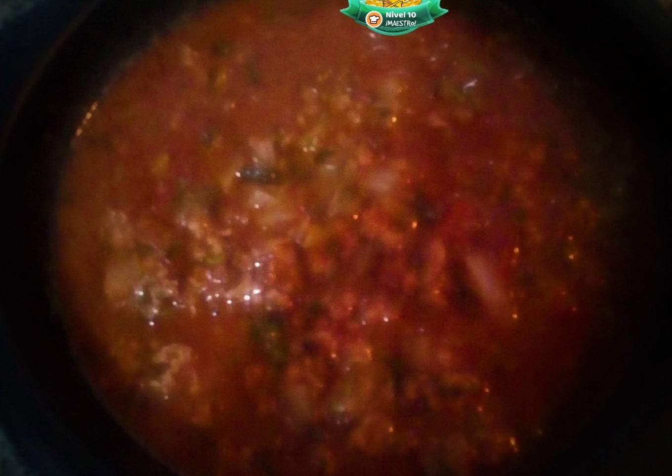 Salsa de Carne Molida 🥩con Cebolla🧅y Tomate🍅