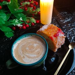 A picture of Hand beaten Frothy Coffee.