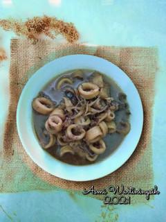 Foto resep Cumi Hitam Pedas Manis