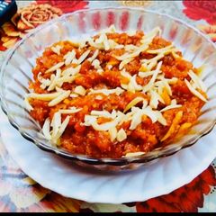 A picture of Gajar halwa.