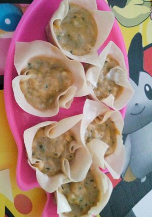 Foto resep Somay udang telor sayur