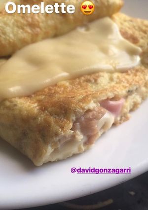Una foto de Omelette