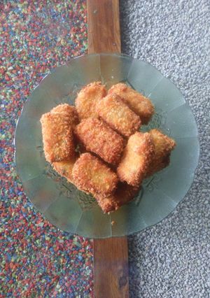 Foto resep Nugget jamur tiram mix roti tawar