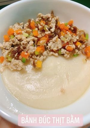 Hình của món Bánh đúc - phiên bản em bé.