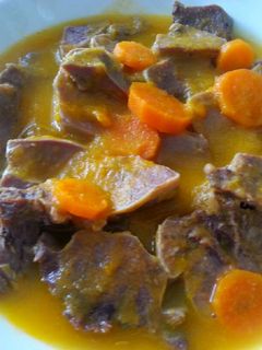 Una foto de Lengua de cerdo estofada