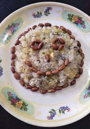 स्माइली साबूदाना खिचड़ी (smiley sabudana khichdi recipe in Hindi) रेसिपी मुख्य फोटो