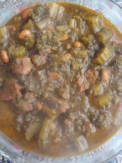 عکسی از دستور خورشت کرفس