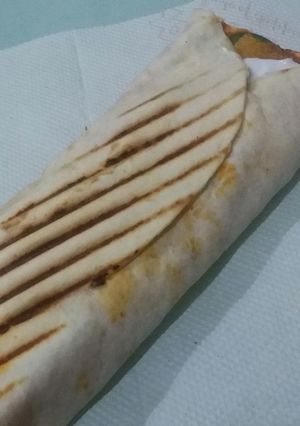 A picture of Paneer wrap.