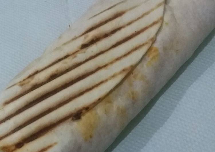 Recipe of Quick Paneer wrap