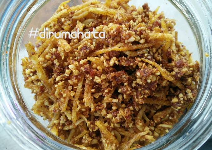 Ternyata begini lho! Bagaimana cara membuat Kentang Mustafa Teri Kacang untuk Hari Raya yang spesial