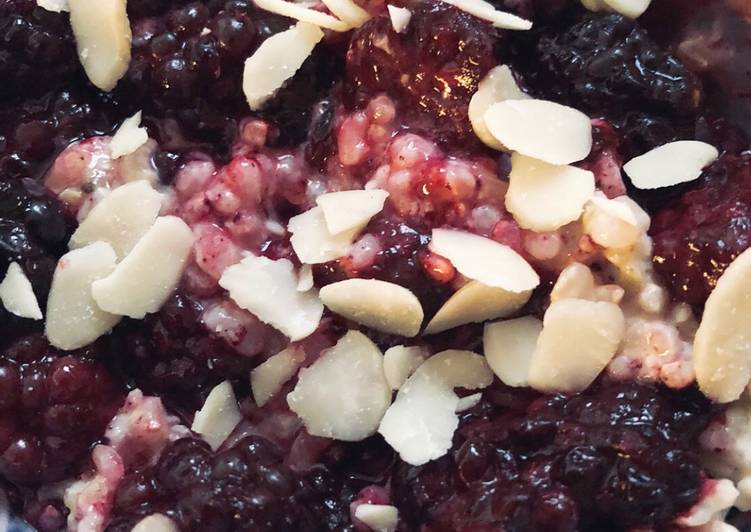 Easiest Way to Prepare Any-night-of-the-week Blackberry and cardamom rice pudding - vegan