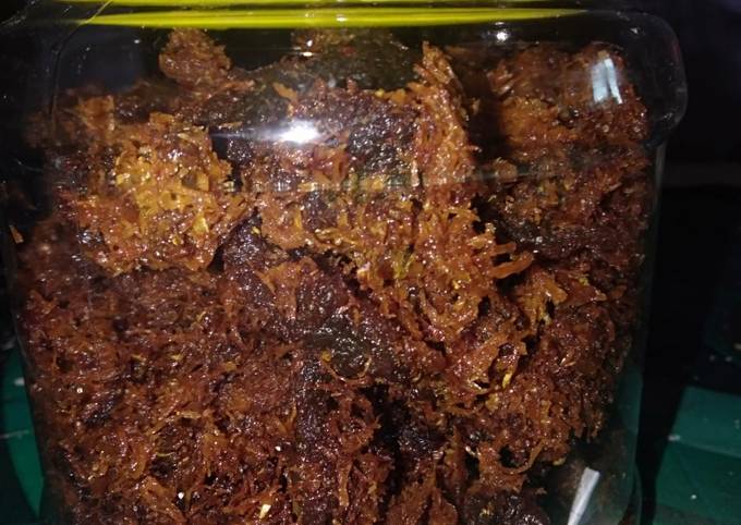 Resep Dendeng ragi simple, Sempurna