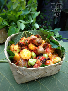 Foto resep Ati Ampela Kentang Balado