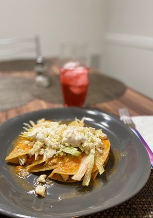 Una foto de Entomatadas con pollo🐓