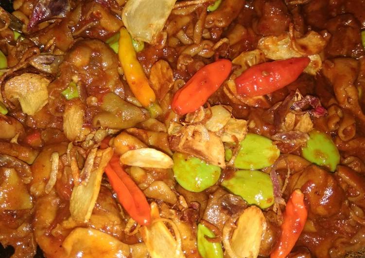 Sambel goreng jerohan pedas gila