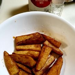A picture of Fries with a Touch of Honey.