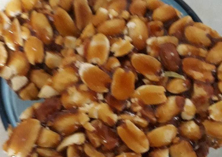Step-by-Step Guide to Make Any-night-of-the-week Gur peanut chikki