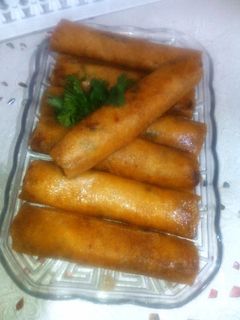 صورة لوصفة بوراك بالدجاج والبطاطا والجبن 💖