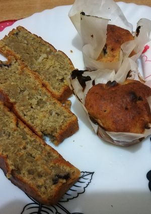 A picture of Orange- banana cake.