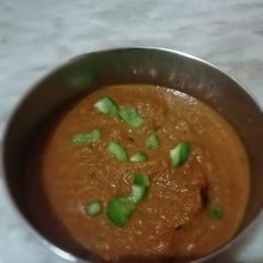 A picture of Jhatpat bhaji.