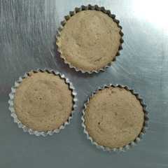 A picture of Bizcochuelo de banana para smash cake sin azúcar, lácteos o trigo.