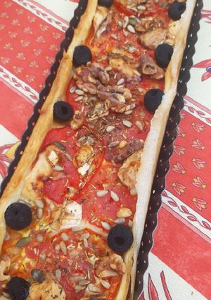 Une photo de Tarte à la tomate
