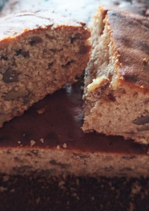 Una foto de Pan de nuez con harina de avena 😋