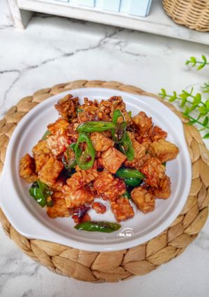 Foto resep Orek Tempe Cabai Hijau