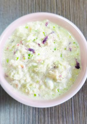 Una foto de Ensalada Coleslaw con huevo y lechuga en TMX