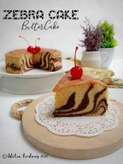 Foto resep Zebra Cake (Butter Cake)