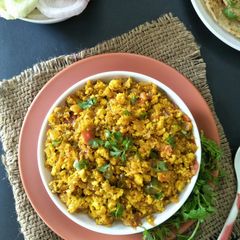 Paneer Bhurji (Scrambled Cottage Cheese With Aromat Spices) A picture of Paneer Bhurji (Scrambled Cottage Cheese With Aromat Spices).
