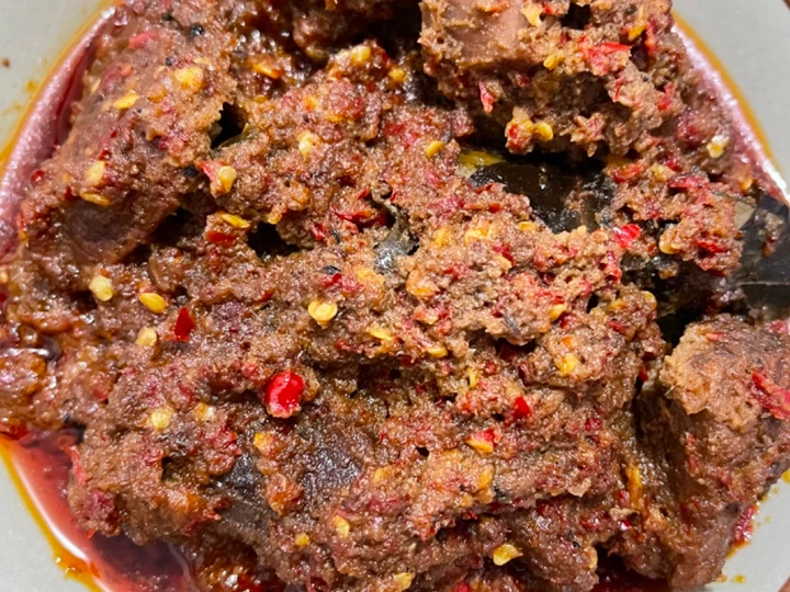 Cara Gampang Membuat Resep Rendang Sapi yang Uenak Anti Ribet, Bikin Ngiler