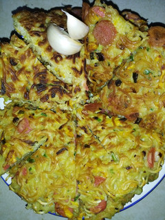 Foto resep Omelet Mie Instant