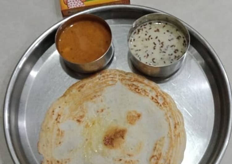 Steps to Prepare Homemade Benne dosa