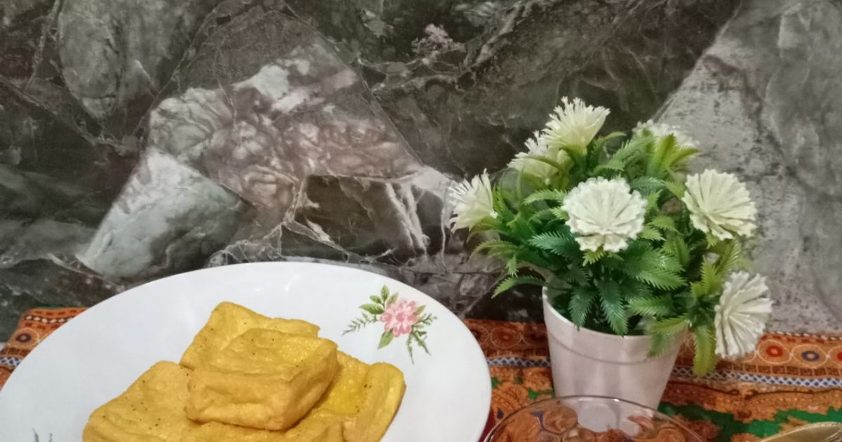 Tahu goreng malas white Sambel kecap Alaa Mama Anna