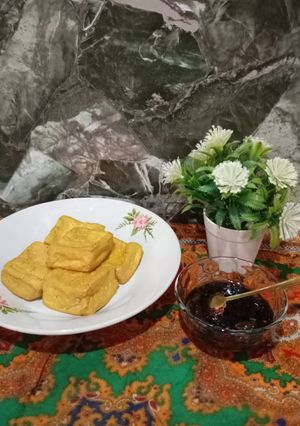 Foto resep Tahu goreng malas white Sambel kecap Alaa Mama Anna