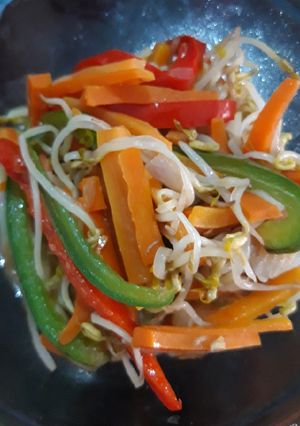 Foto resep Tumis Sayur Warna Warni