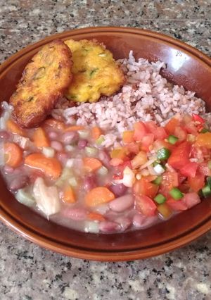 Foto resep Sup Kacang Merah + Sambal Dabu 🍅🌶