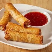 Lumpia (spring rolls) A picture of Lumpia (spring rolls).