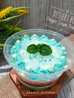 Foto resep Dessert Box Dengan Cream Premium